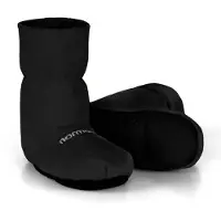 Normani Zapatillas de casa negro / blanco