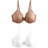 Next Sujetador 'Holly' camelo / blanco