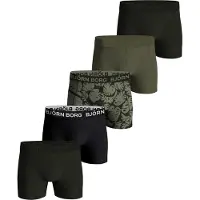 Björn Borg Calzoncillo boxer verde / negro / blanco