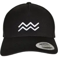 Mister tee Gorra 'Zodiac' negro / blanco