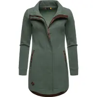 Ragwear Sudadera con cremallera 'Letrice' verde