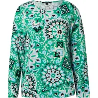 Comma Blouse Green Talla: 34 | Manga Larga Outlet | Mujer | Verde