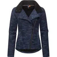Ragwear Chaqueta polar 'Saskie' azul moteado