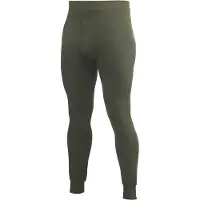 Woolpower - Long Johns With Fly 400 - Ropa interior merino size XXL, oliva