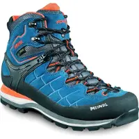 Meindl - Zapatillas de senderismo Hombre - Litepeak GTX Blue/Orange - Talla 41 - Azul