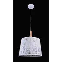 Maytoni MOD029-PL-01-W, 1 bombilla, casquillo E27, IP20, blanco