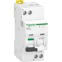 Schneider Electric Elso Acti9 iCV40N, interruptor diferencial/magnetotérmico, 1P+N, 16 A, curva C, 6 kA, 30 mA, tipo A, 1 unidad.