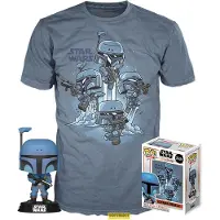 Funko POP! Y Camiseta De Manga Corta Mandalorian Star Wars