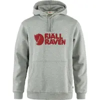 Fjällräven - Logo Hoodie - Sudadera size XS, gris