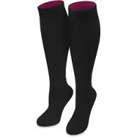Normani Calcetines hasta la rodilla baya / negro
