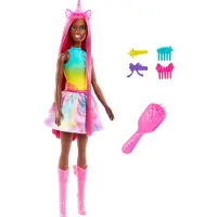 Barbie Muñeca Unicornio Fantasía