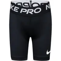 Nike Pantalón negro / blanco