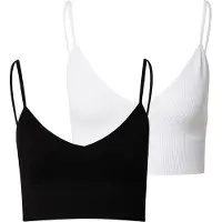 ONLY Sujetador 'ONLVICKY' negro / blanco
