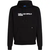 Karl lagerfeld JEANS Sudadera negro / blanco