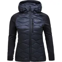 Peak Performance - Women's Helium Down Hybrid Hood - Chaqueta de plumas size XL, azul/negro
