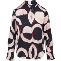 s.Oliver Black Label Blusa navy / rosa / rosé / arándano