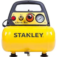 Stanley Compresor Sin Aceite 6l 230v 8 Bar