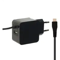 Enzo Cargador de pared , USB + Micro USB, 15W, 1 metro. Color