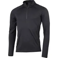 Lundhags - Gimmer Merino Light 1/2 Zip - Ropa interior merino size XL, negro/gris