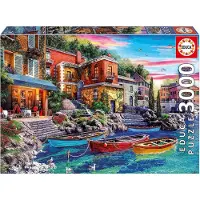 Educa Puzzle 3000 Atardecer En Como
