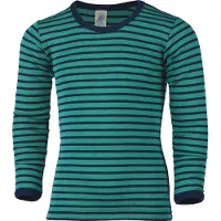 Engel - Kids' Undershirt L/S - Ropa interior merino size 104, turquesa