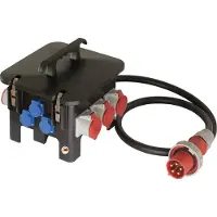 As Schwabe Distribuidor de energía para obras, M6, 400V, 60561