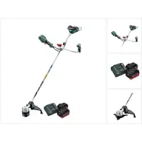 Metabo FSB 36-18 LTX BL 40 Desbrozadora sin cable 36 V ( 2x 18 V ) bimanual sin escobillas + 2x batería 8,0 Ah + cargador