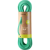 Edelrid - Cuerdas Escalada - Eagle Lite Eco Dry 9,5Mm Bright Green - Talla 80 m - Verde