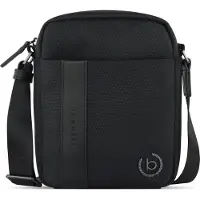 Bugatti Bolso de hombro 'NERO' negro