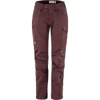 Fjällräven - Women's Kaipak Trousers Curved - Pantalones de trekking size 46 - Fixed Length, marrón