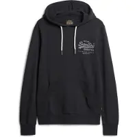 Superdry Sudadera 'Heritage' gris / negro