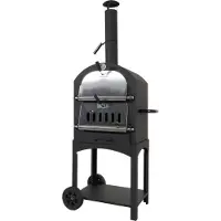OEM Barbacoa de carbón, horno para pizza, color , resistente a altas temperaturas, acero inoxidable