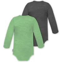 Normani Pijama entero/body 'Auckland' gris / verde / mezcla de colores