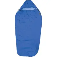 Cocoon - Kid's Mountain Wanderer - Saco de dormir fibra sintética size 170 x 67/45 cm, azul