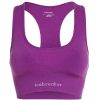 Icebreaker - Women's Merino 260 Zoneknit Seamless Bra - Sujetador deportivo size XS, morado