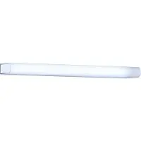 BÖHMER Aplique de pared LED Boehmer, cromo, vidrio satinado, 12W, 3000K