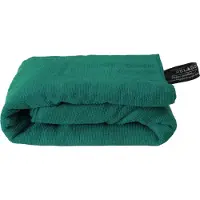 Basic Nature - Handtuch Terry mit Etui - Toalla de microfibra size 75 x 150 cm, verde