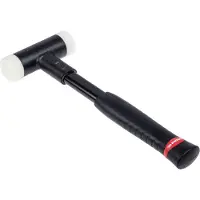 Facom Martillo de goma 212A.35, sin efecto de retroceso, 698 g, 305 mm, 1 unidad