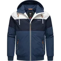 Ragwear Chaqueta de montaña azul / navy / rojo / blanco