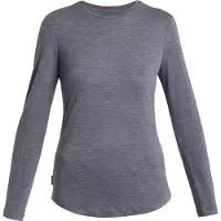 Icebreaker - Women's Merino 125 Cool-Lite Sphere III L/S Tee - Camiseta de merino size XS, gris