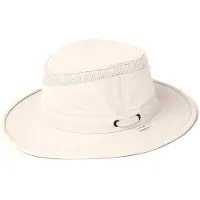Tilley - Airflo Medium Brim Hat - Sombrero size 7 3/4 - 62 cm, blanco