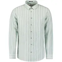 No-excess Shirt Vertical Stripes With Linen Ice Talla: L | Camisas Casuales Outlet | Hombre | Blanco