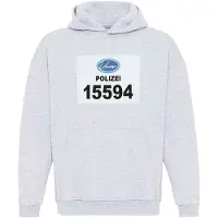 Dandalo Sudadera azul / negro / blanco / blanco moteado