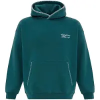 Dandalo Sudadera petróleo / blanco