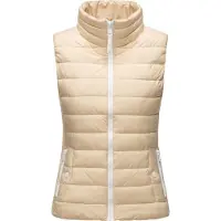 MARIKOO Chaleco 'Reimii' beige claro / blanco