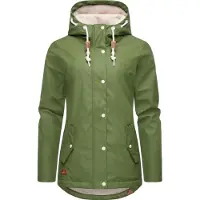 Ragwear Chaqueta funcional 'Marge' caqui / blanco cáscara de huevo