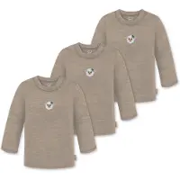 Normani Camiseta 'Taupo' beige / marrón / verde oscuro / blanco