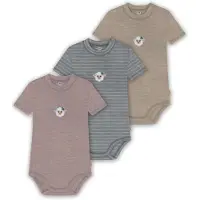 Normani Pijama entero/body 'Tihoi' beige moteado / azul moteado / gris / altrosa