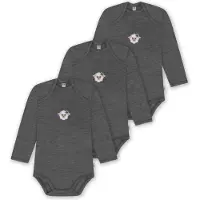 Normani Pijama entero/body 'Auckland' gris / antracita / mezcla de colores
