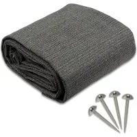 Floordirekt Alfombra para toldo, 3 x 6 metros, 240 g/m², HDPE